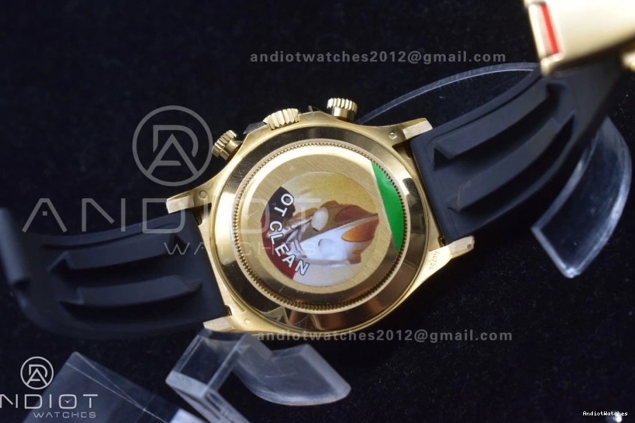 Edition Oysterflex Clean 1:1 Diamonds SA4130 116518 Strap 416 Timeless Black on Best Rubber Daytona Dial V 1231